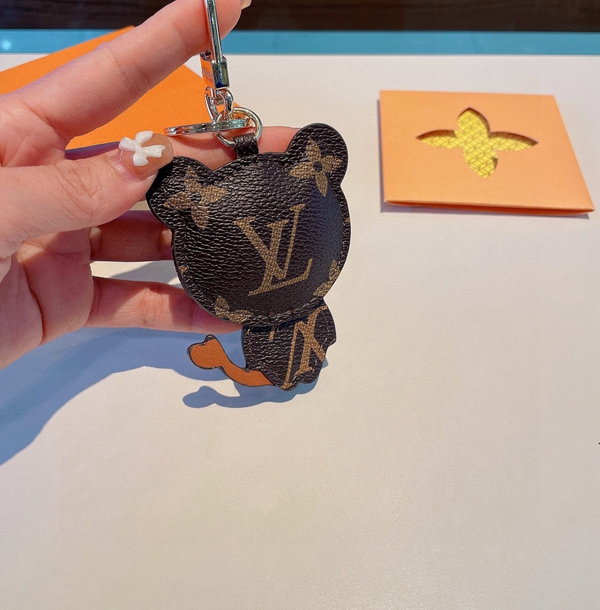 ブランドキーホルダー角部分ディテール